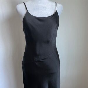 Express Satin Scoop Neck Cami Slip Dress Size XS